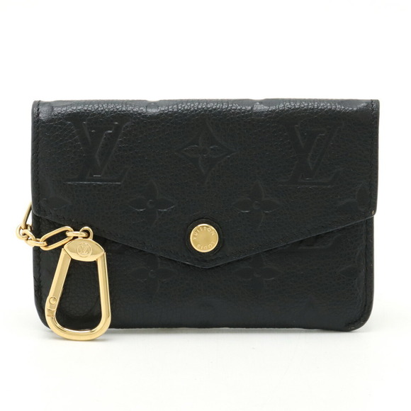 Louis Vuitton Case Black Pochette Noir Empreinte - Picture 1 of 8